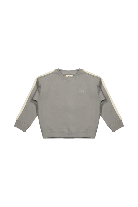 Elias | Oversized trui | Stone