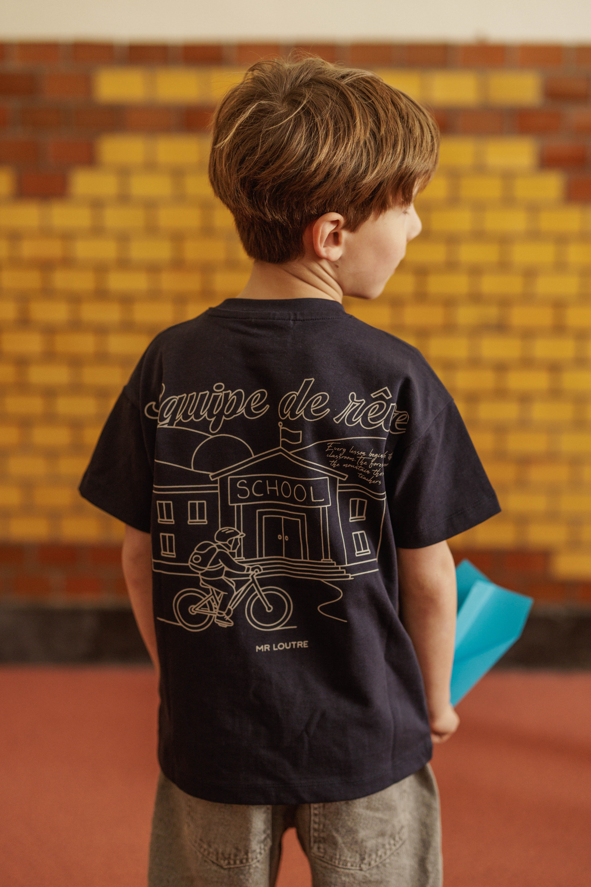Abel | T-shirt met print | Blue Nights