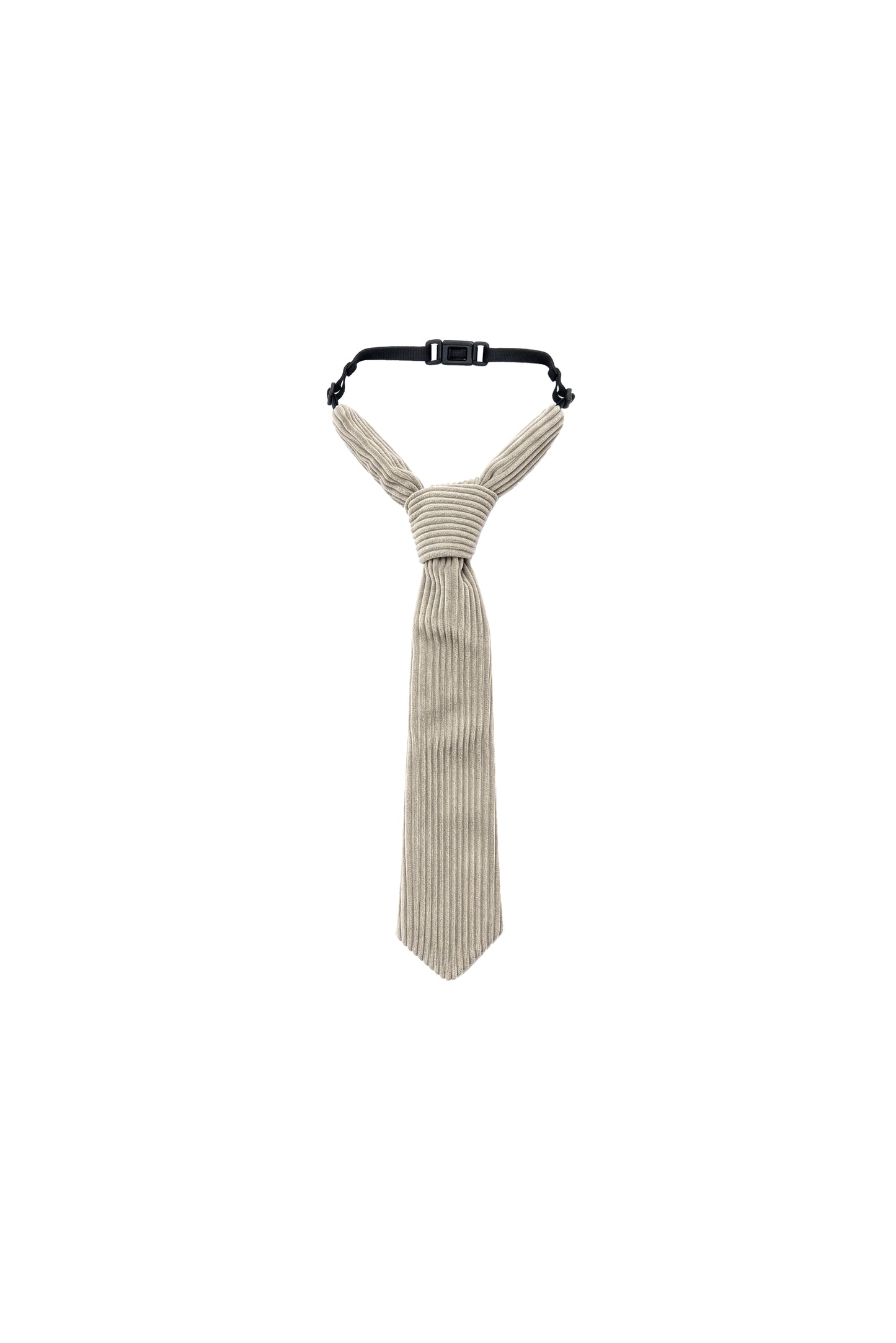 Gijs | Stropdas corduroy | Dove