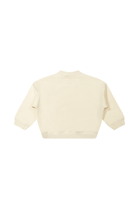 Elias | Basic sweater | Chalk - Mr. Loutre - Truien & Vesten