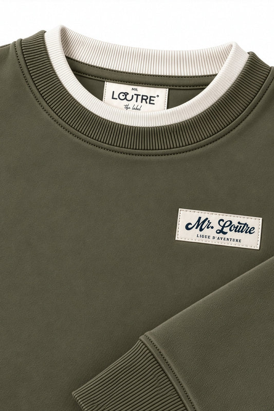 Elias | Oversized sweater | Leaf - Mr. Loutre - Truien & Vesten