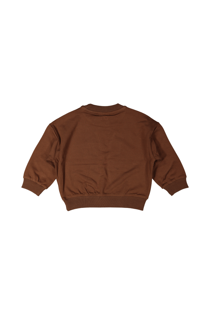 Elias | Oversized sweater | Sepia - Mr. Loutre - Truien & Vesten