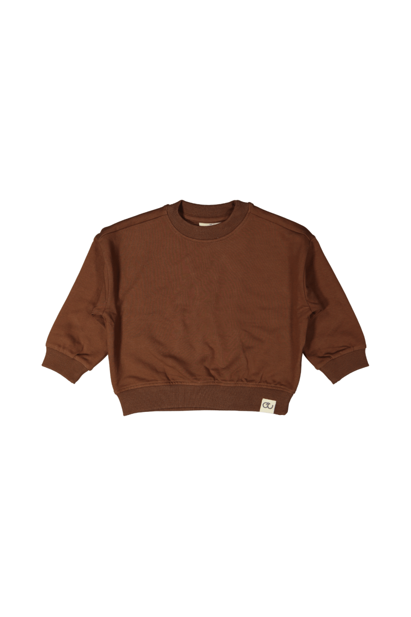 Elias | Oversized sweater | Sepia - Mr. Loutre - Truien & Vesten