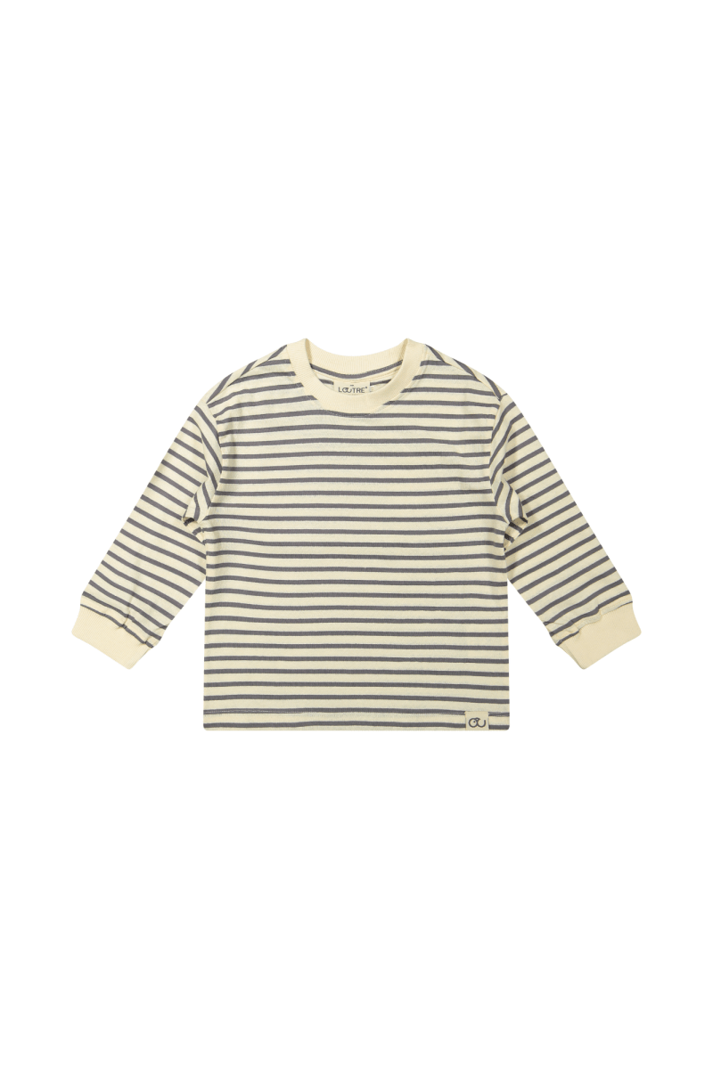 Ivar | Longsleeve shirt | Chalk - Lava - Mr. Loutre - Truien & Vesten