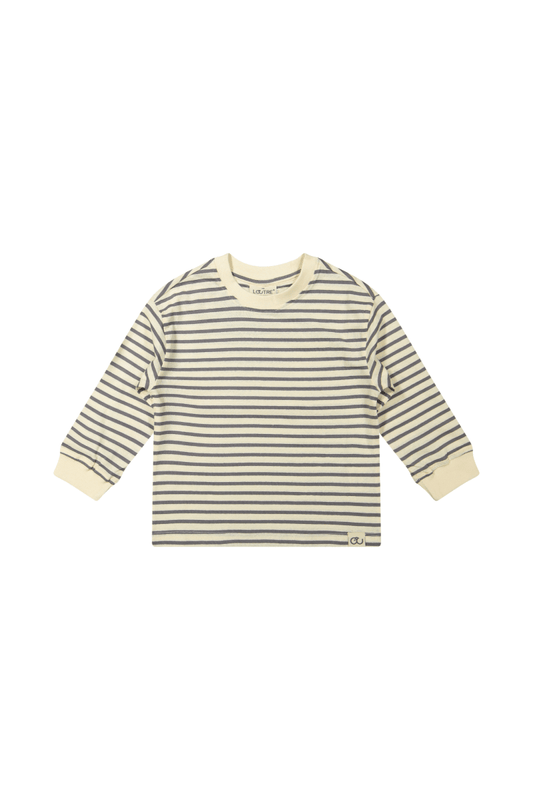 Ivar | Longsleeve shirt | Chalk - Lava - Mr. Loutre - Truien & Vesten