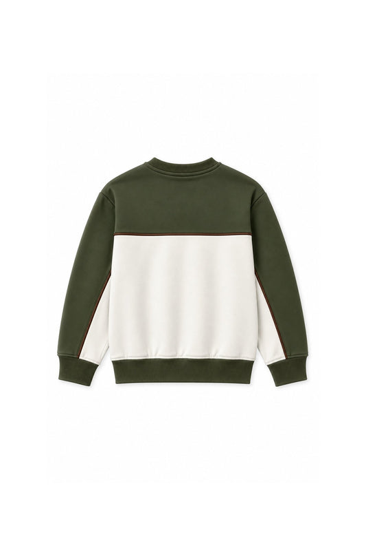 Lars | Oversized sweater | Leaf - Mr. Loutre - Truien & Vesten