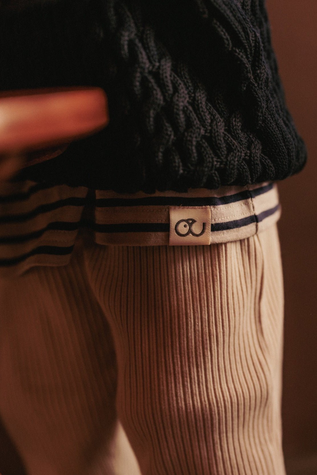 Magnus | Fijn gebreide trui | Blue Nights - Mr. Loutre - Truien & Vesten