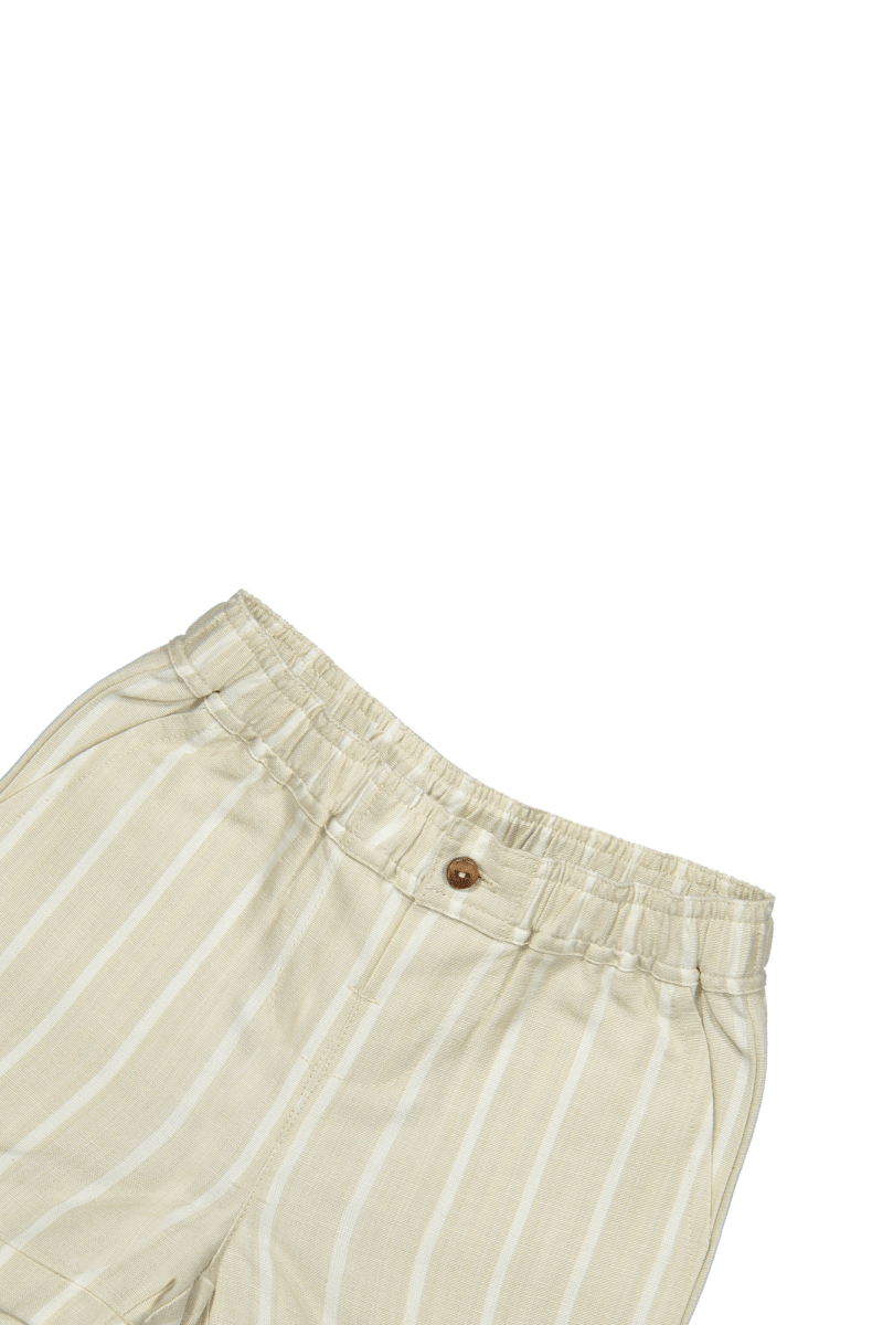 Mattis | Short | Flour stripe - Mr. Loutre - Korte Broeken