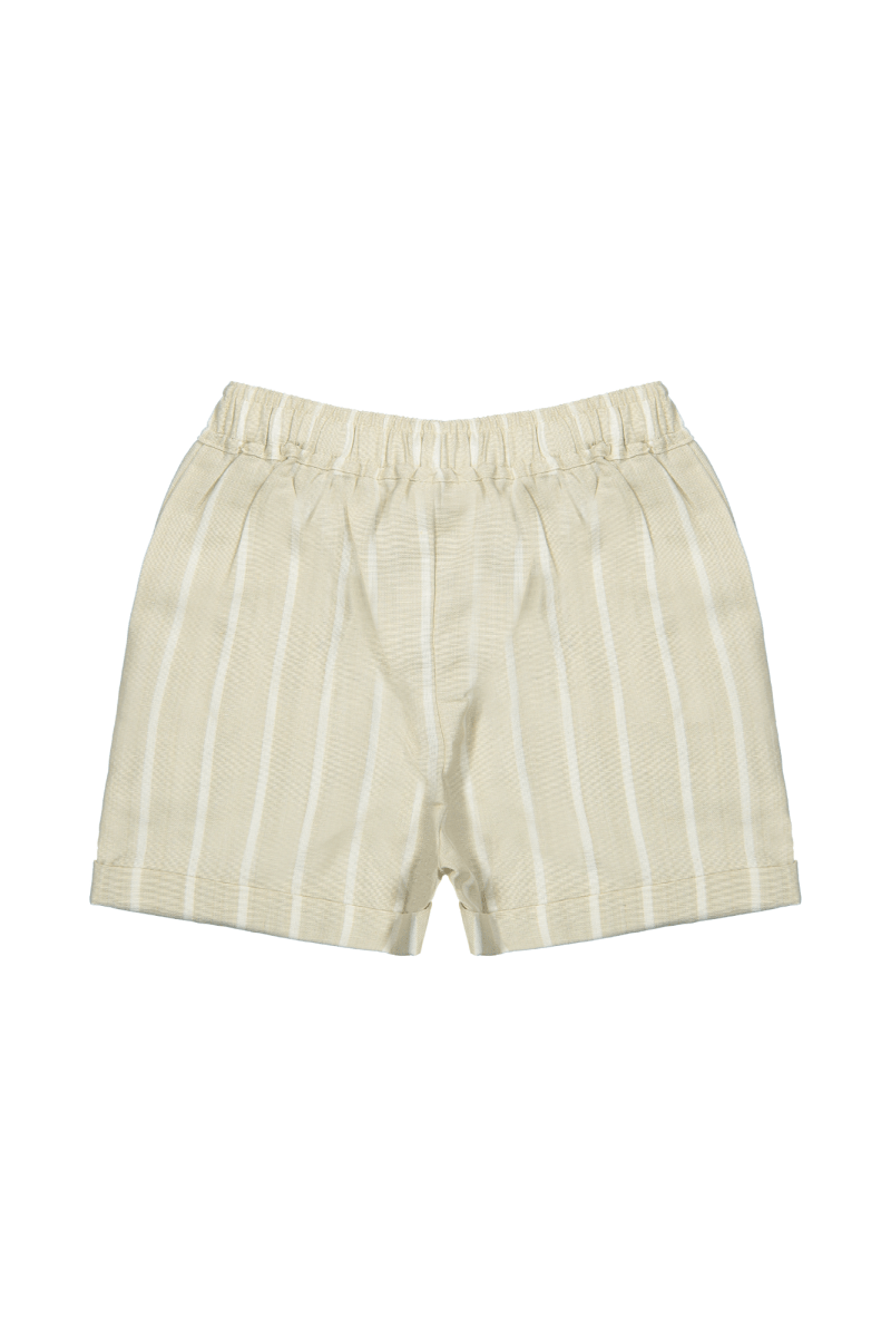 Mattis | Short | Flour stripe - Mr. Loutre - Korte Broeken