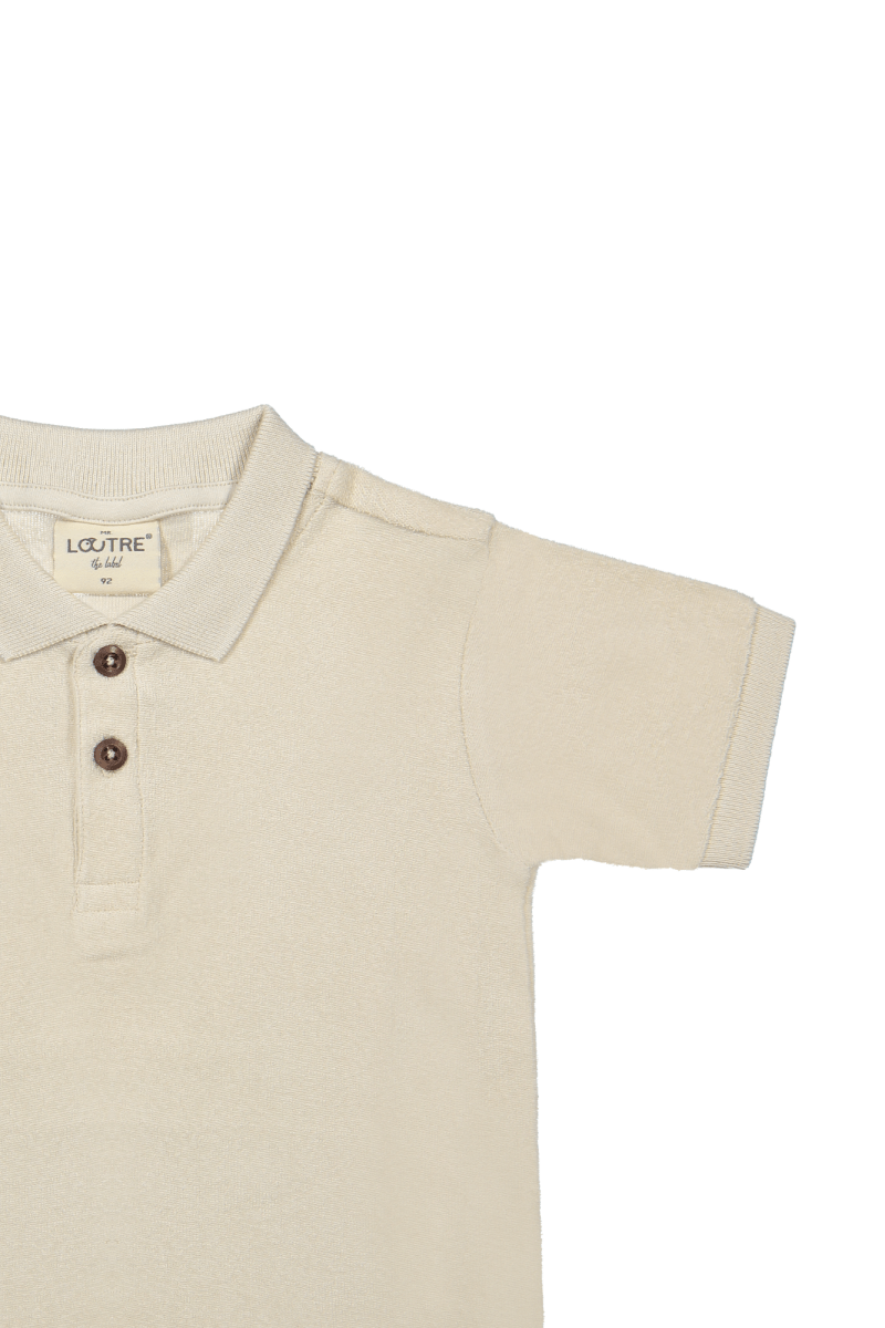 Nils | Polo | Flour - Mr. Loutre - Shirts & Blouses