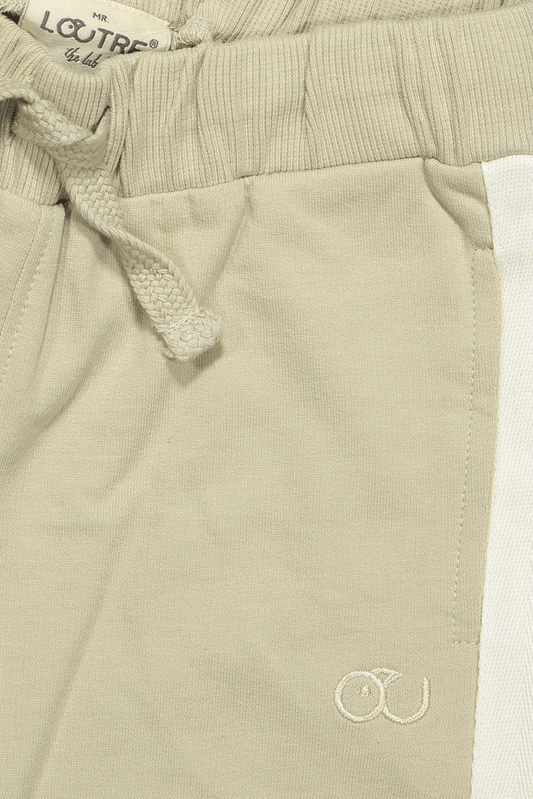 Norris | Korte broek met streep | Sand - Mr. Loutre - Korte Broeken