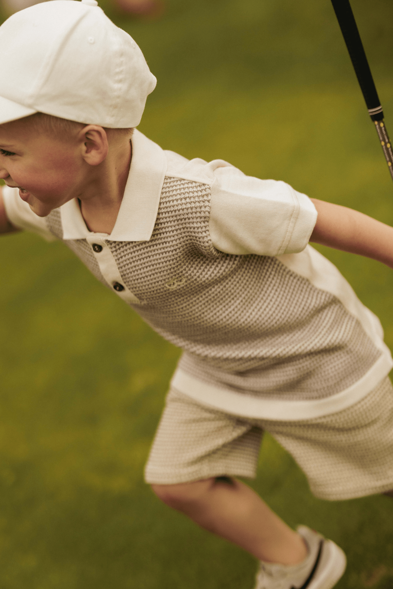 Olaf | Polo jongens | Sand - Cloud White - Mr. Loutre - Shirts & Polo's