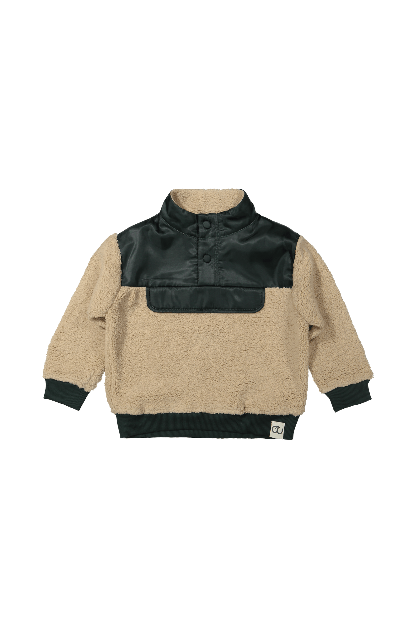 Olan | Teddy overshirt | Conifer - Mr. Loutre - Jassen & Gilets