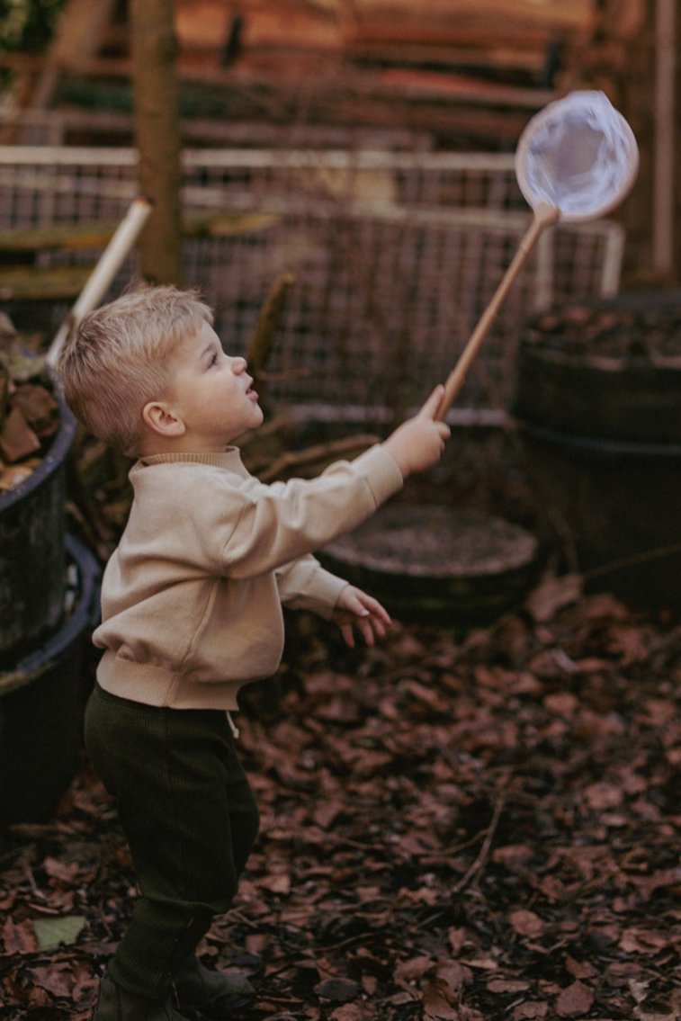 Oskar | Turtleneck | Khaki - Mr. Loutre - Truien & Vesten