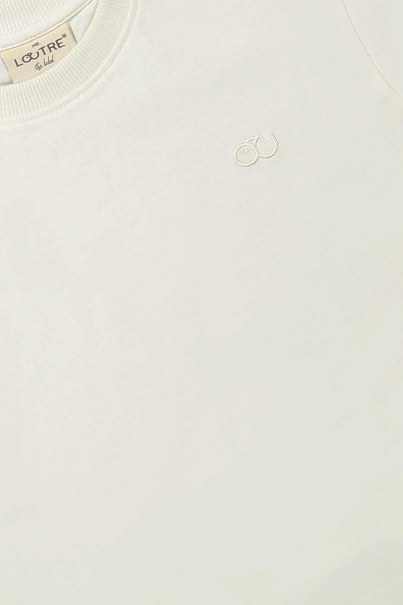Samuel | Basic t-shirt | Cloud White - Mr. Loutre - Shirts & Blouses
