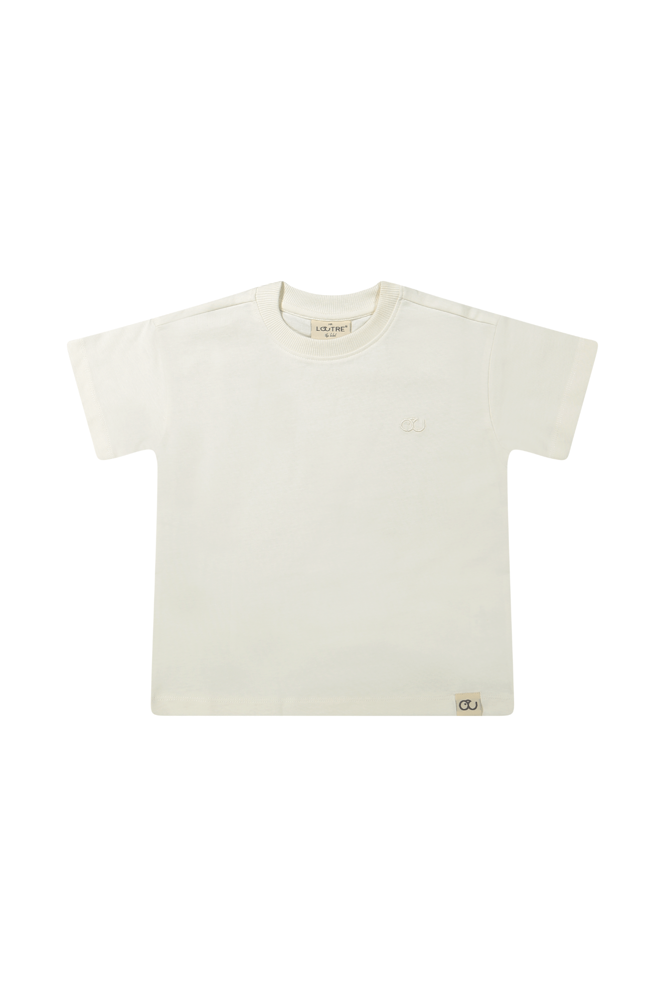 Samuel | Basic t-shirt | Cloud White - Mr. Loutre - Shirts & Blouses