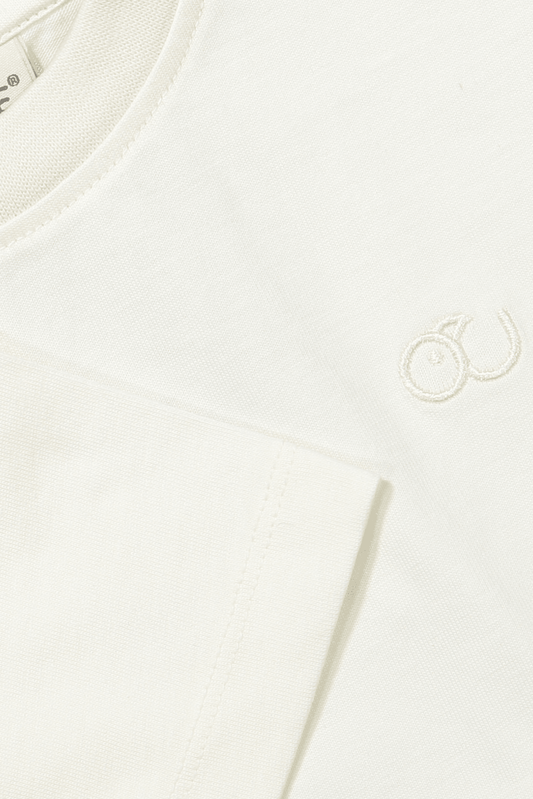 Samuel | Basic t-shirt | Cloud white - Mr. Loutre - Shirts & Polo's