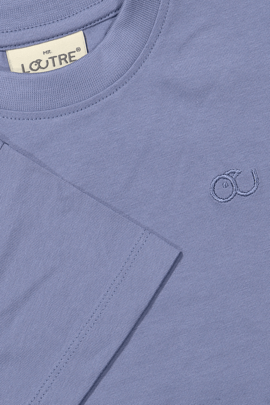 Samuel | Basic t-shirt | Sky - Mr. Loutre - Shirts & Polo's