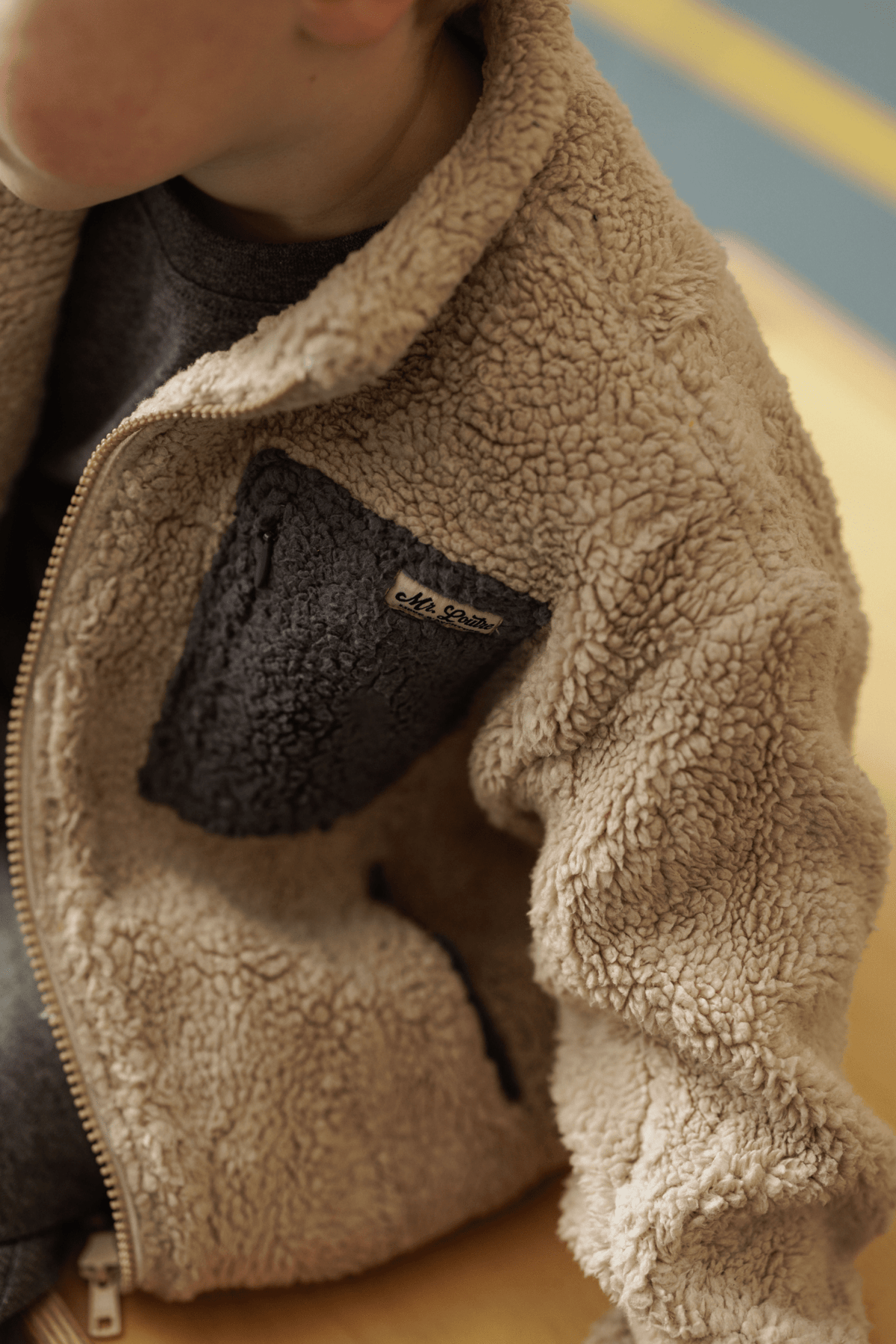 Stein | Fleecevest met rits | Dove - Mr. Loutre - Jassen & Gilets