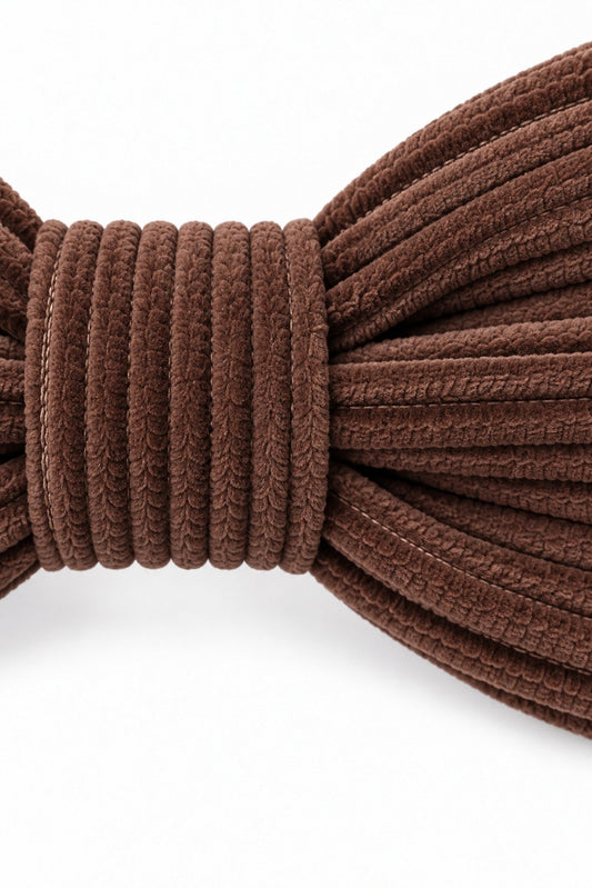 Ted | Strik corduroy | Choco - Mr. Loutre - Stropdassen