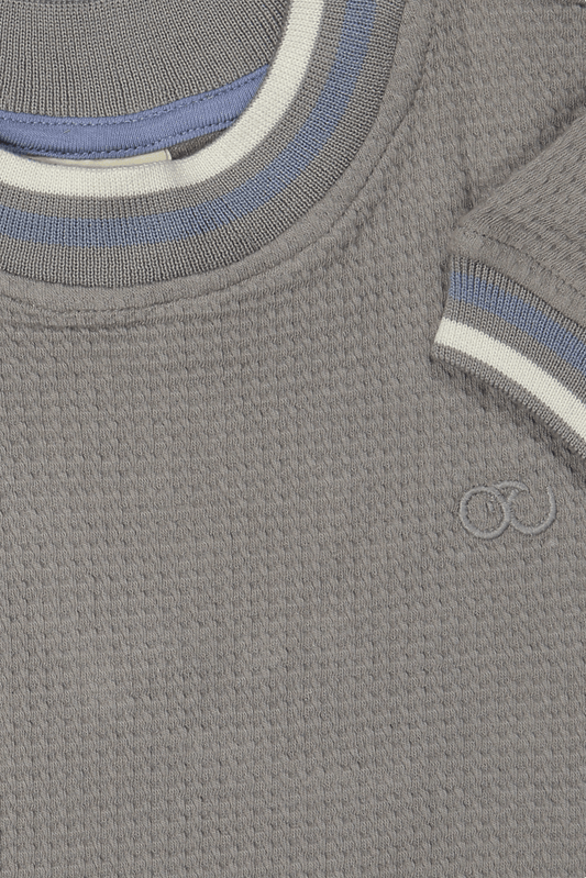 Vik | T-shirt wafel| Stone - Mr. Loutre - Shirts & Polo's