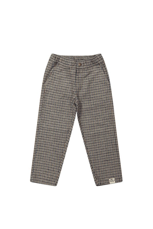 William | Lange geruite broek | Meerkleurig - Mr. Loutre - Lange broeken