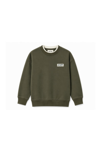 Elias | Oversized sweater | Leaf