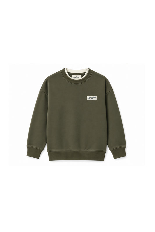 Elias | Oversized sweater | Leaf