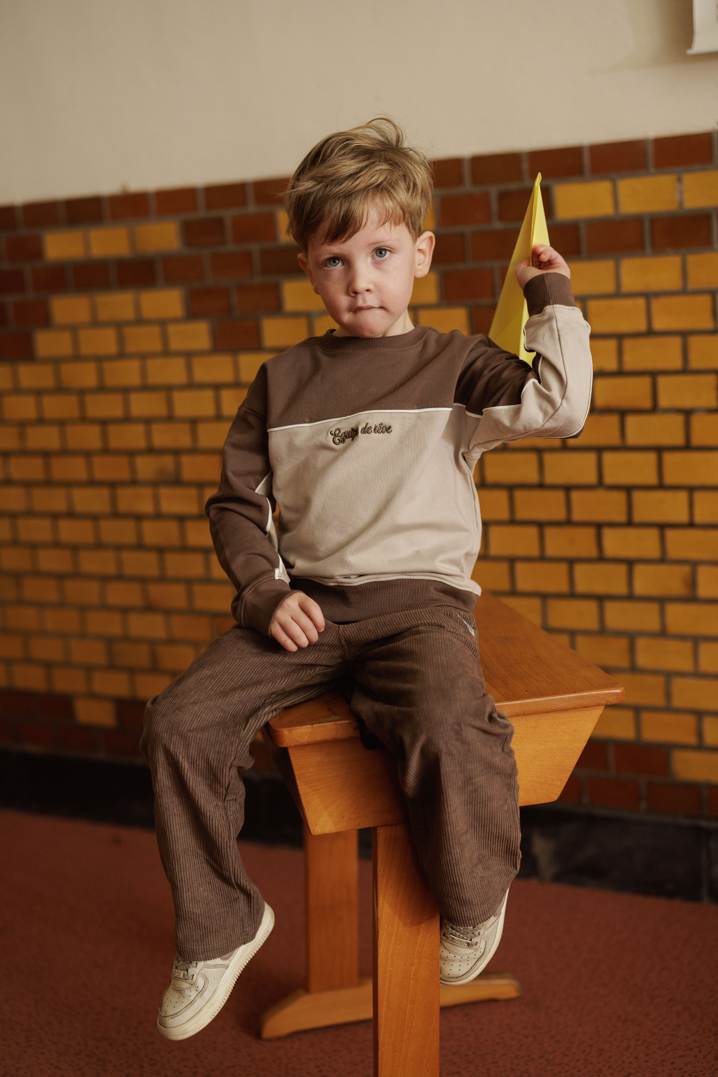 Lars | Oversized sweater | Choco