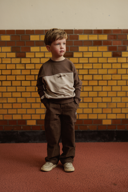 Lars | Oversized sweater | Choco