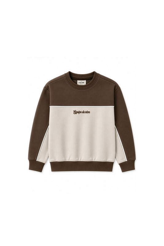 Lars | Oversized sweater | Choco