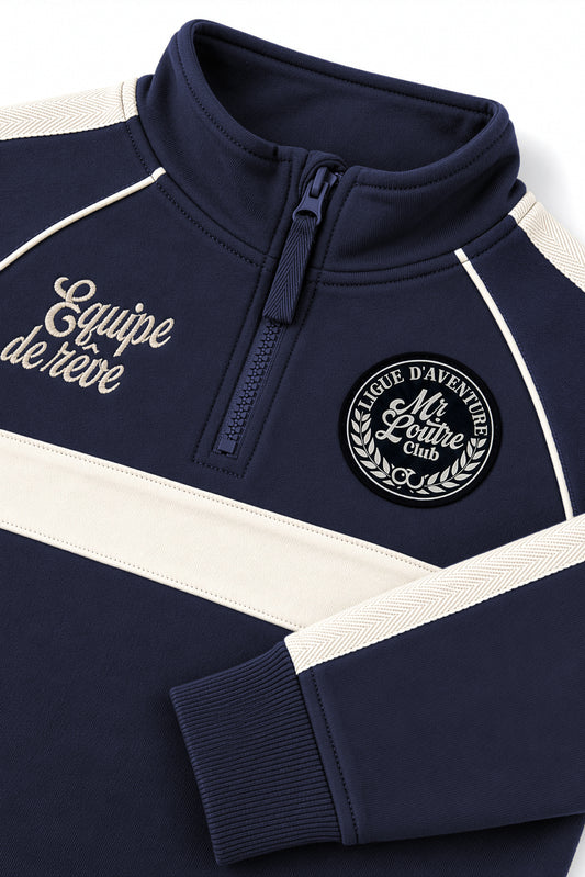 Finn | Trui met rits | Blue Nights