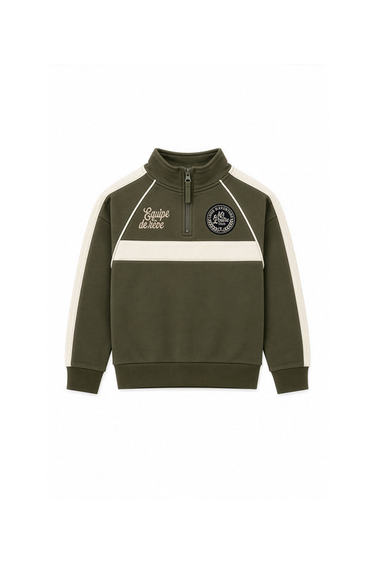 Finn | Trui met rits | Leaf