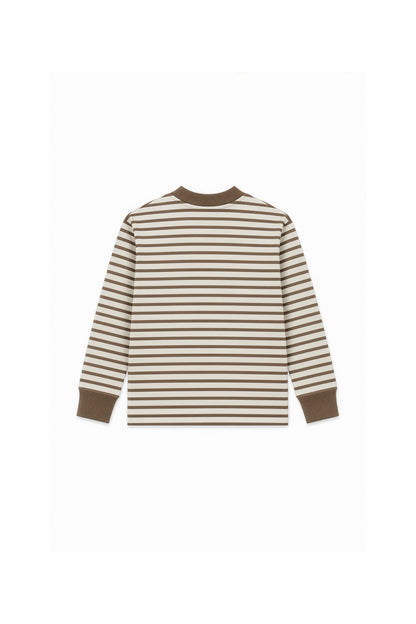 Ivar | Longsleeve | Dove - Choco