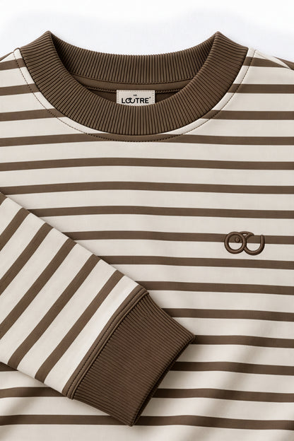Ivar | Longsleeve | Dove - Choco