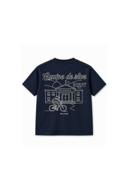 Abel | T-shirt met print | Blue Nights