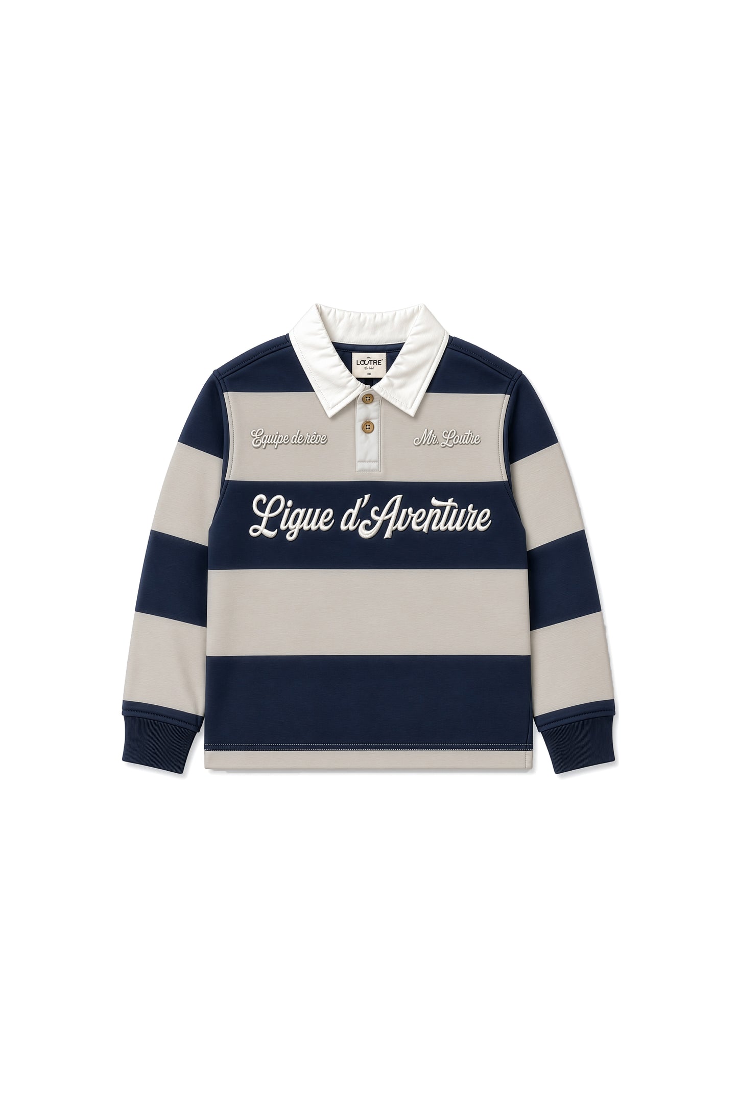 Mees | Rugby poloshirt | Blue Nights