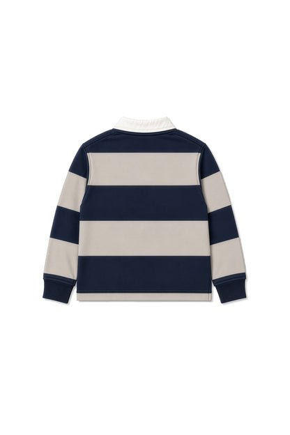 Mees | Rugby poloshirt | Blue Nights