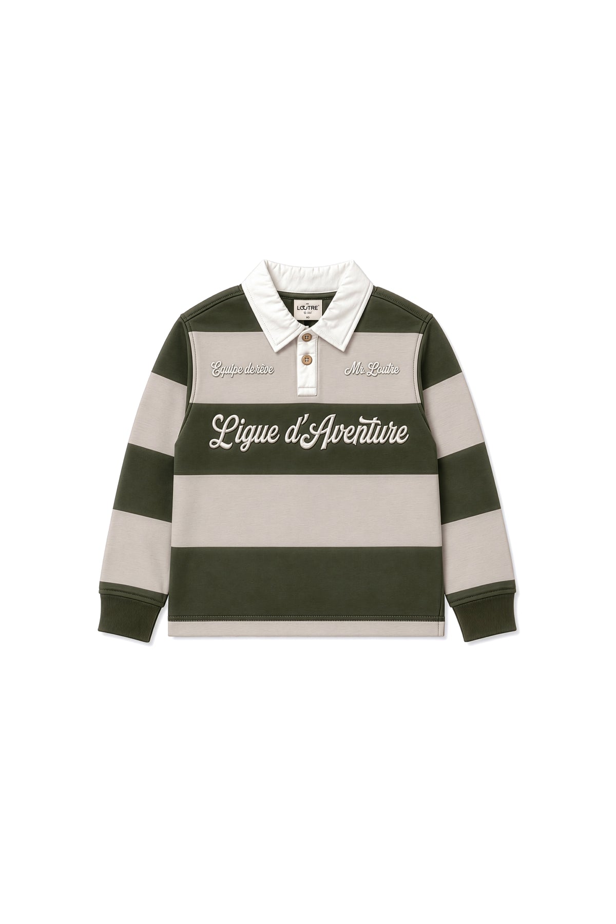 Mees | Rugby poloshirt | Leaf