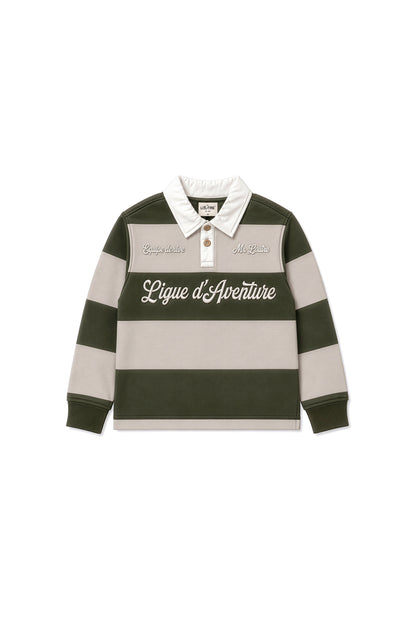 Mees | Rugby poloshirt | Leaf