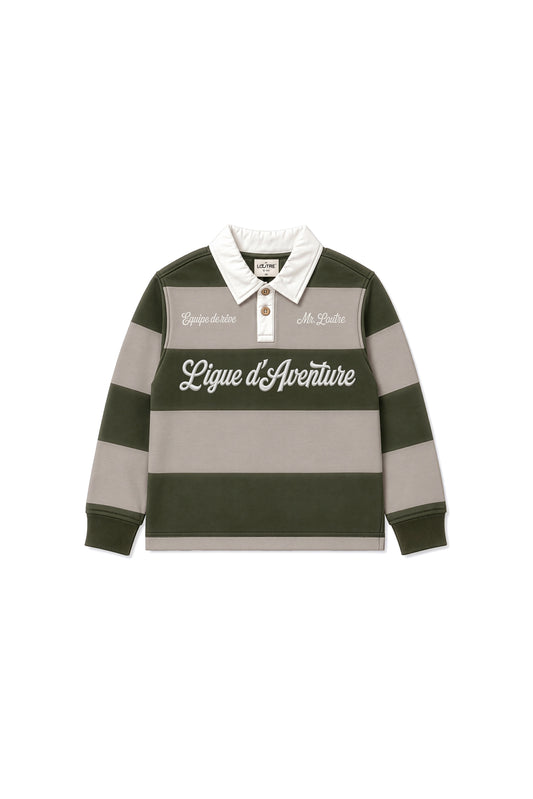 Mees | Rugby poloshirt | Leaf