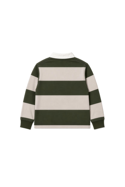 Mees | Rugby poloshirt | Leaf