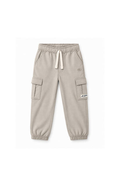 Melle | Tapered cargo trouser | Dove
