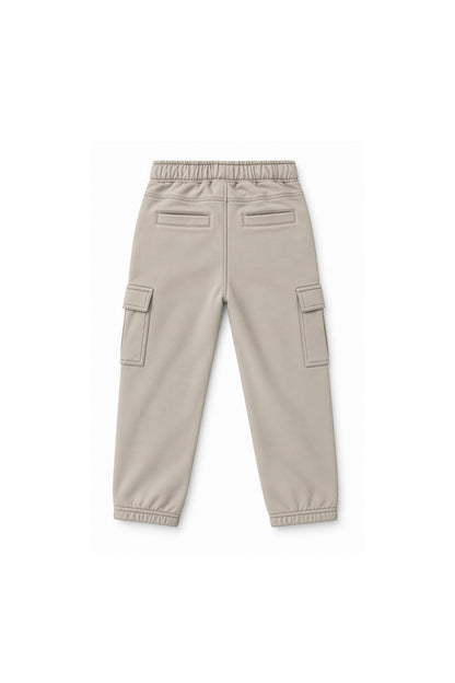 Melle | Tapered cargo trouser | Dove