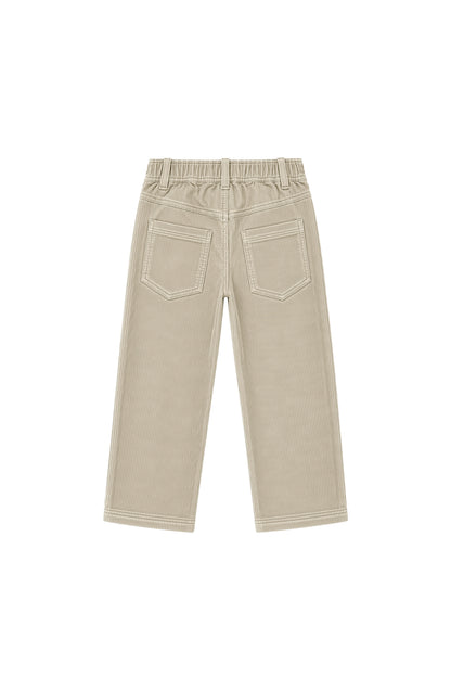 Balder | Corduroy straight fit  | Dove