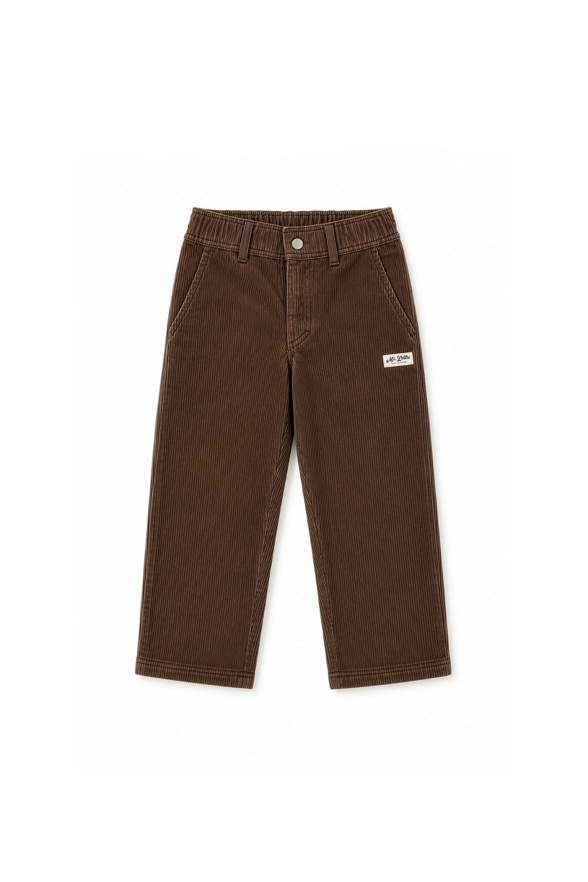 Balder | Corduroy straight fit  | Choco