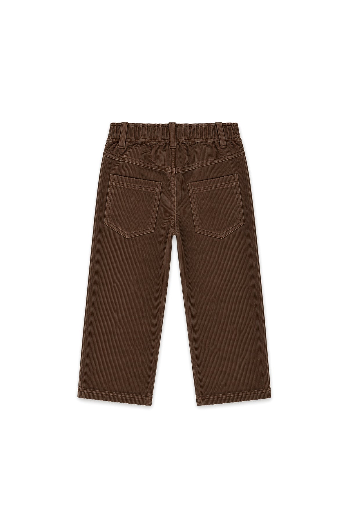 Balder | Corduroy straight fit  | Choco