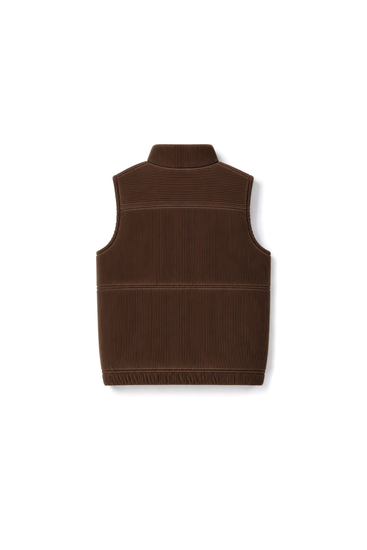 Jeppe | Corduroy bodywarmer | Choco