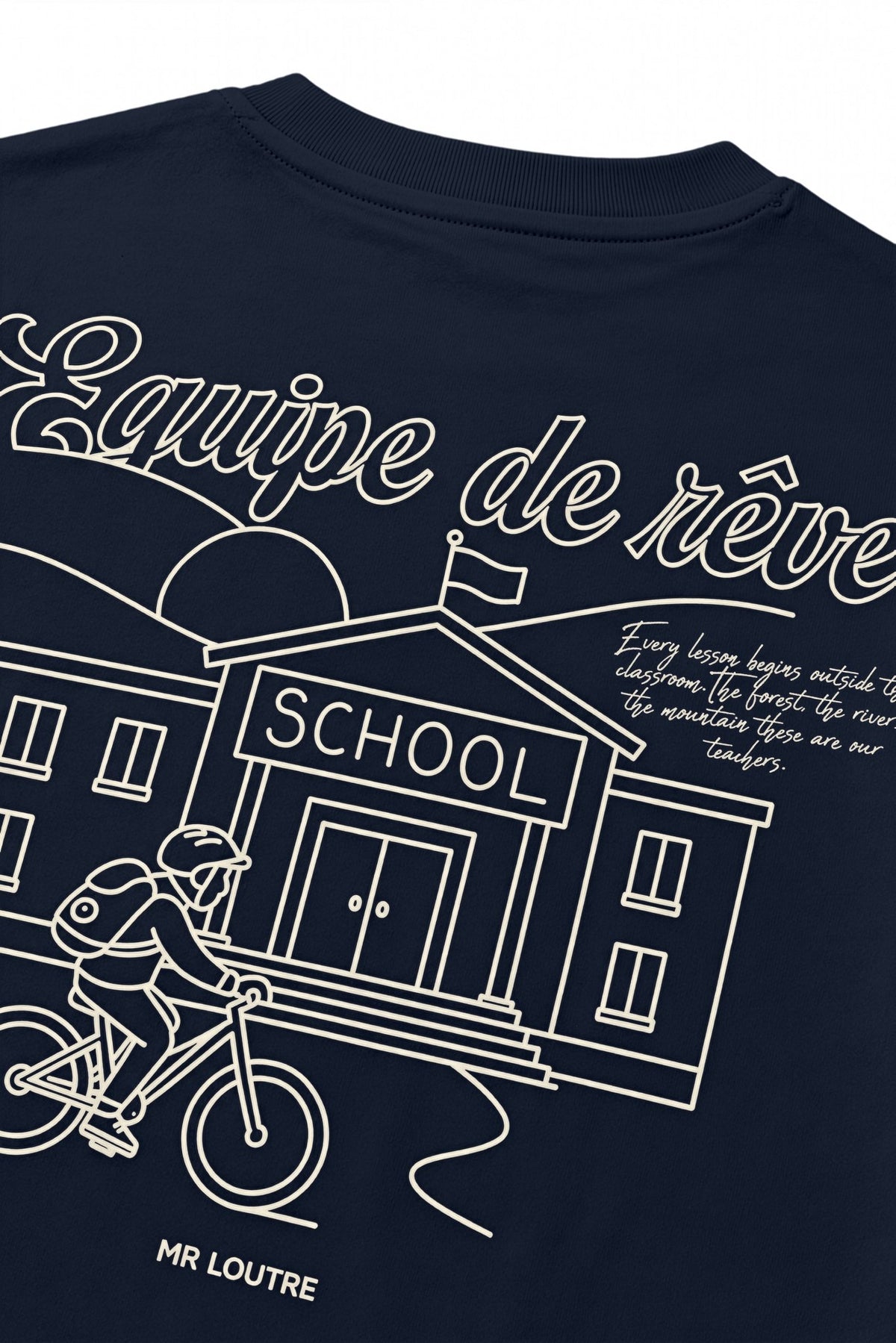 Abel | T-shirt met print | Blue Nights - Mr. Loutre - Shirts & Blouses