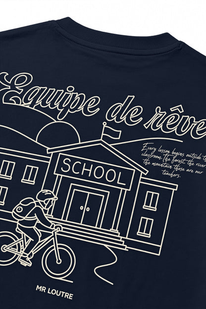 Abel | T-shirt met print | Blue Nights - Mr. Loutre - Shirts & Blouses